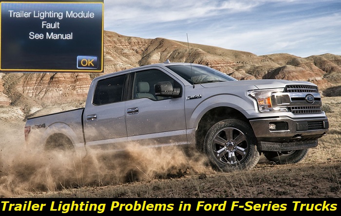 trailer lighting problem ford trucks